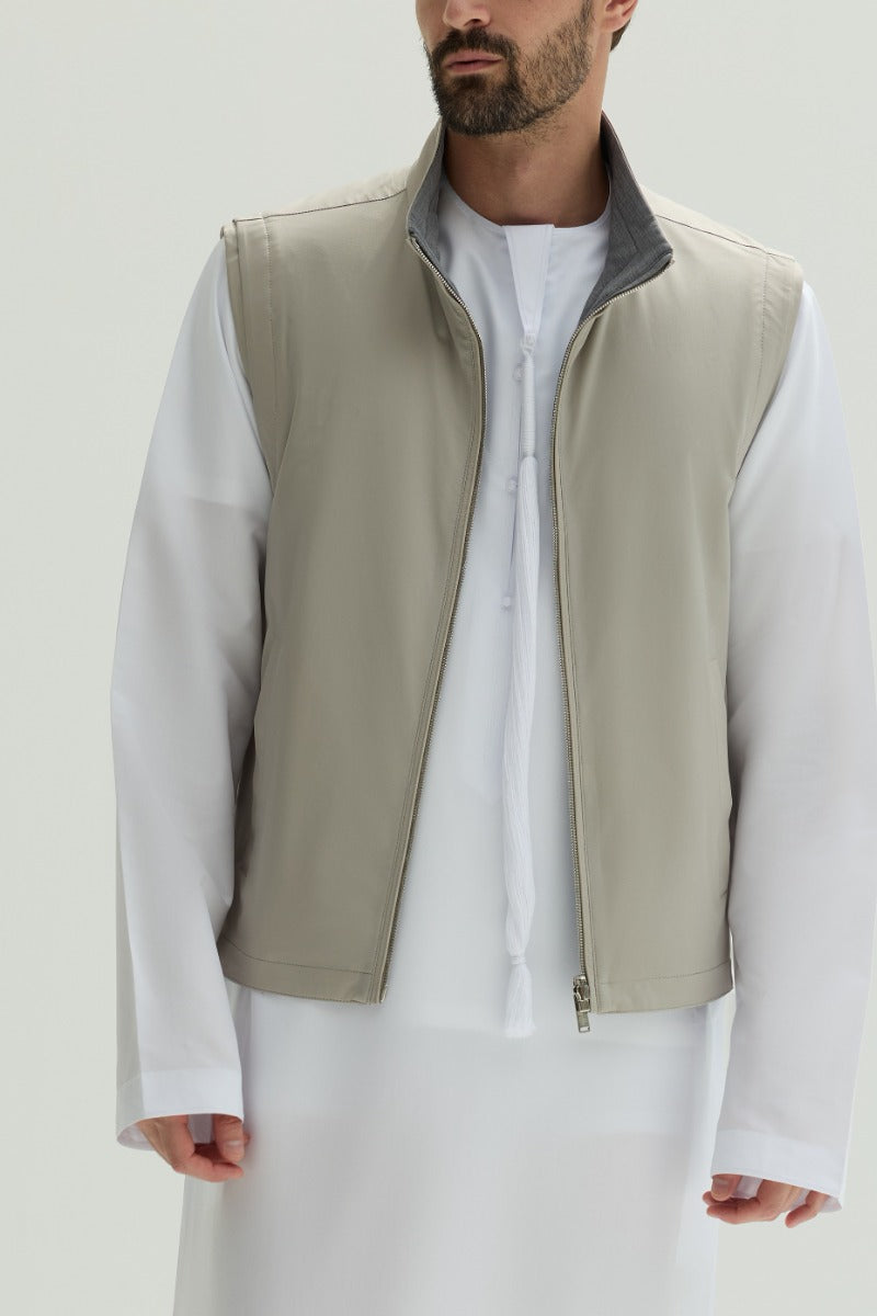 Legato Vest - Beige